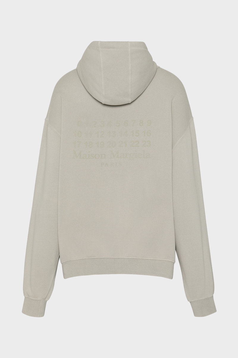 Maison Margiela Numeric logo hoodie outlook