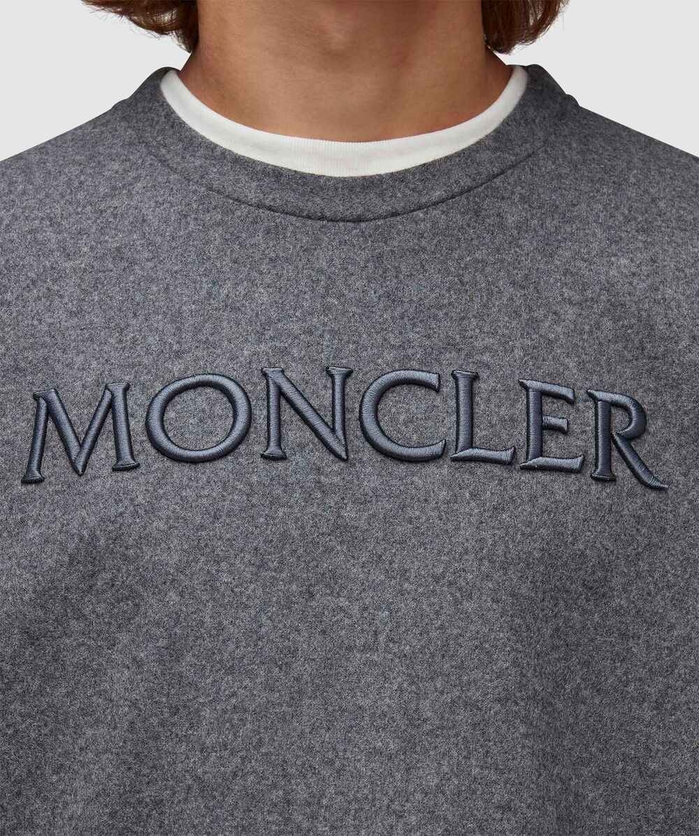 MONCLER｜SWEATSHIRTS (8G00030 89A7F 987) Moncler logo sweatshirt - Men – myCompañero
