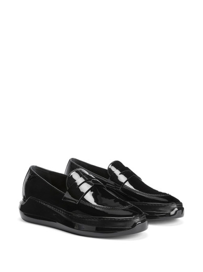 Giuseppe Zanotti Conley Glam patent leather loafers outlook