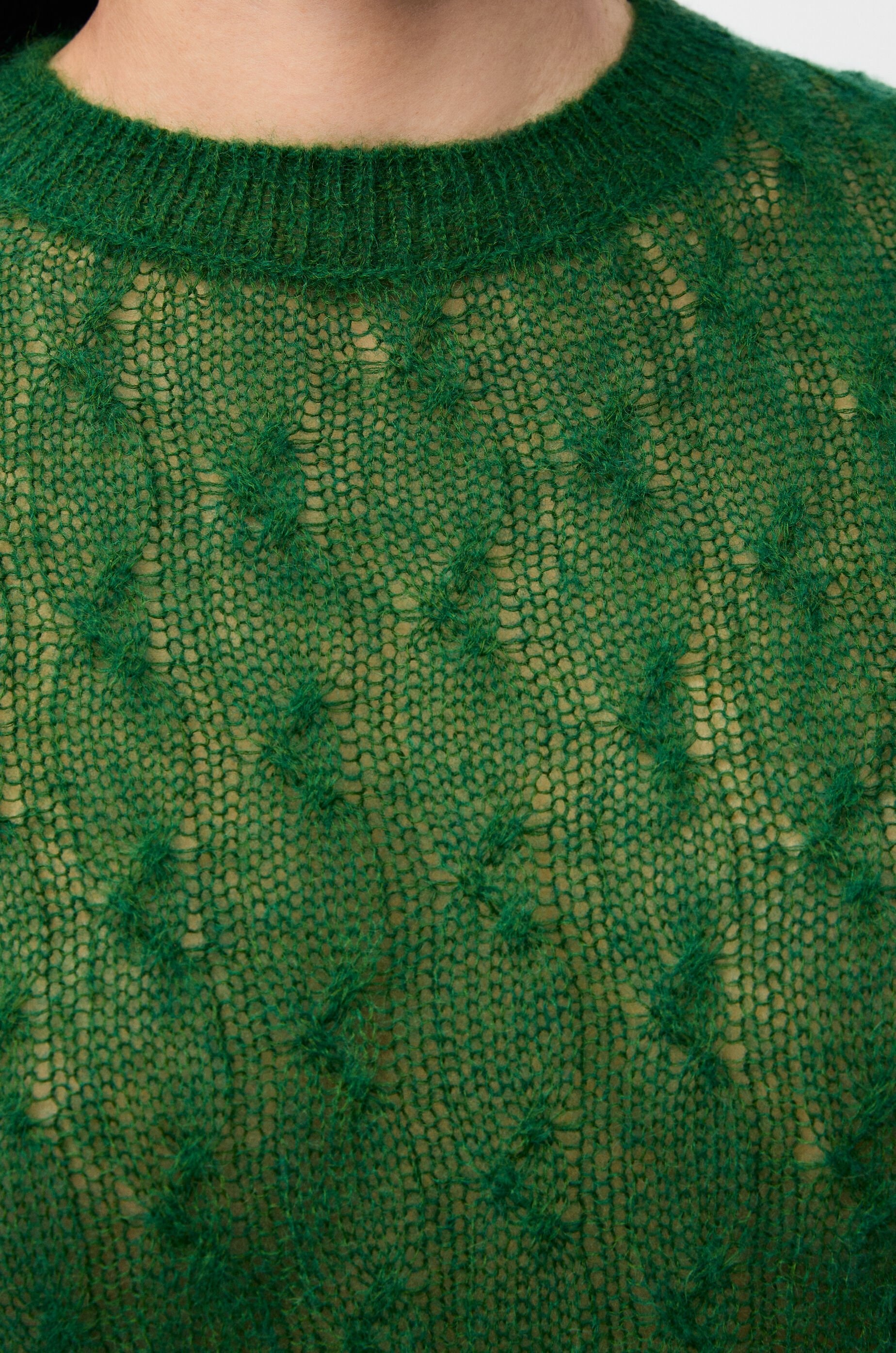 Sweater in mohair and wool blend - 5