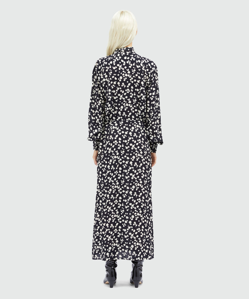 Viscose print shirt dress 3