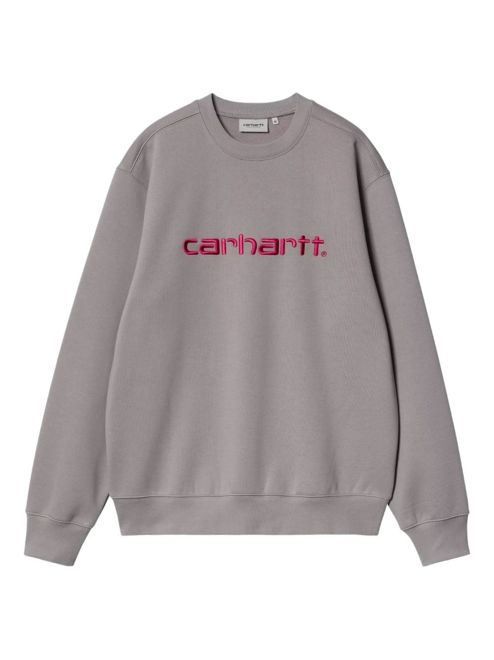logo-embroidered sweatshirt - 1