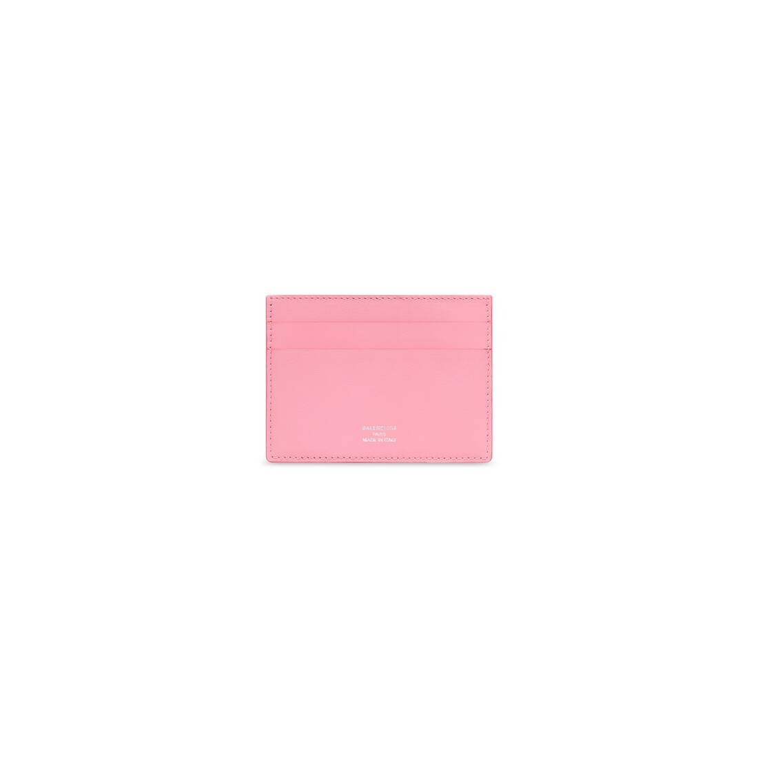 Women's Envelope Card Case in Pink - 1