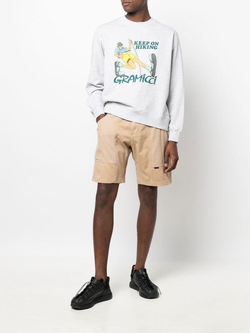 GRAMICCI belted-waist bermuda shorts outlook