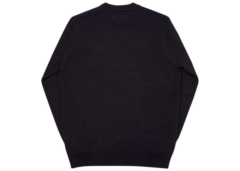 PALACE Palace Duck Out Knit Black outlook