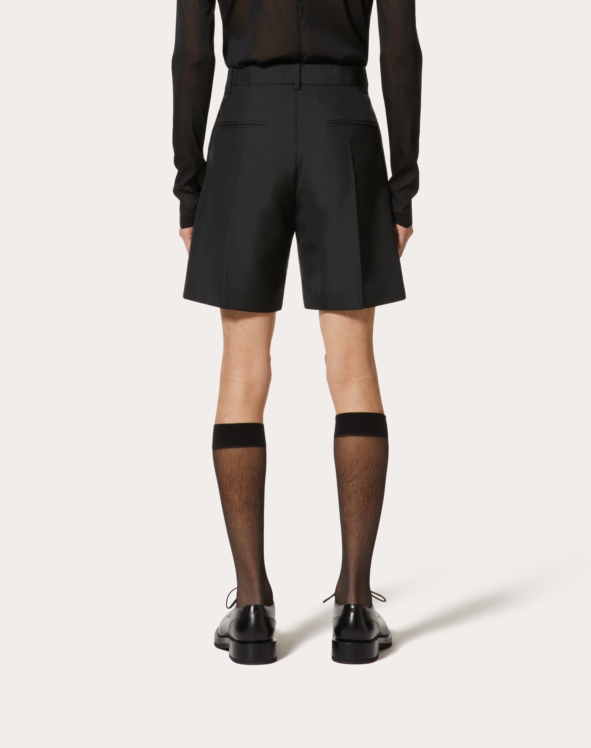 TECHNICAL NYLON BERMUDA SHORTS - 4