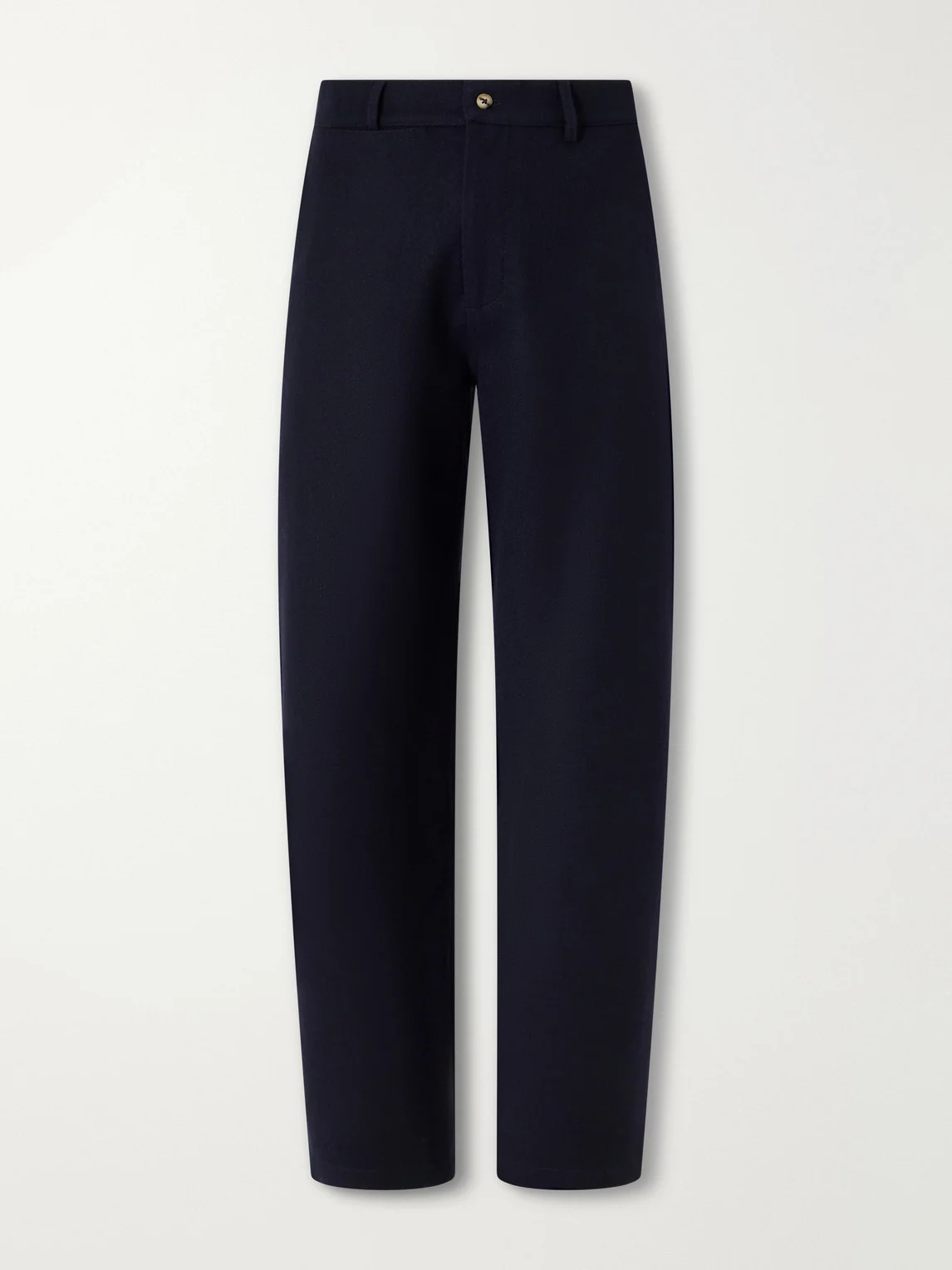 Balloon Wide-Leg Wool and Cotton-Blend Trousers - 1