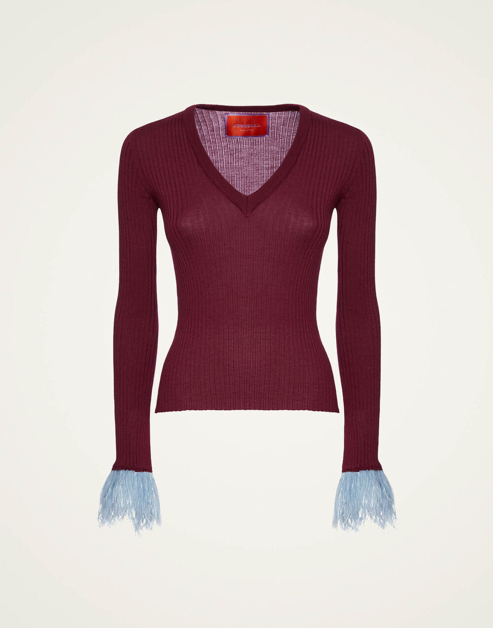 V-Neck High Kick Top - 1