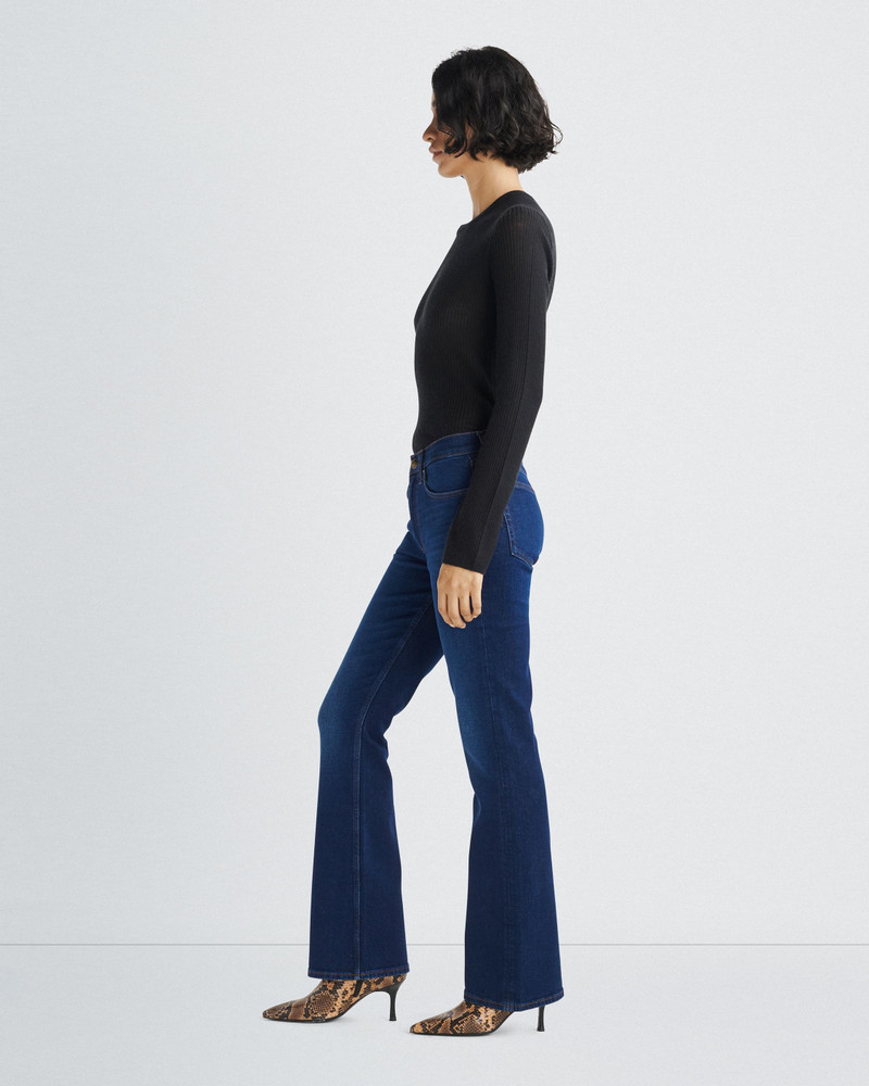 Mandee Ribbed Cashmere Crew Slim Fit Sweater 4