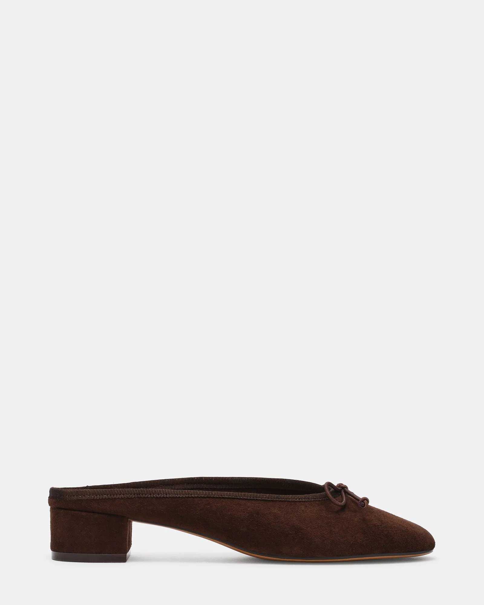 STEFFI MULE BROWN SUEDE - 1