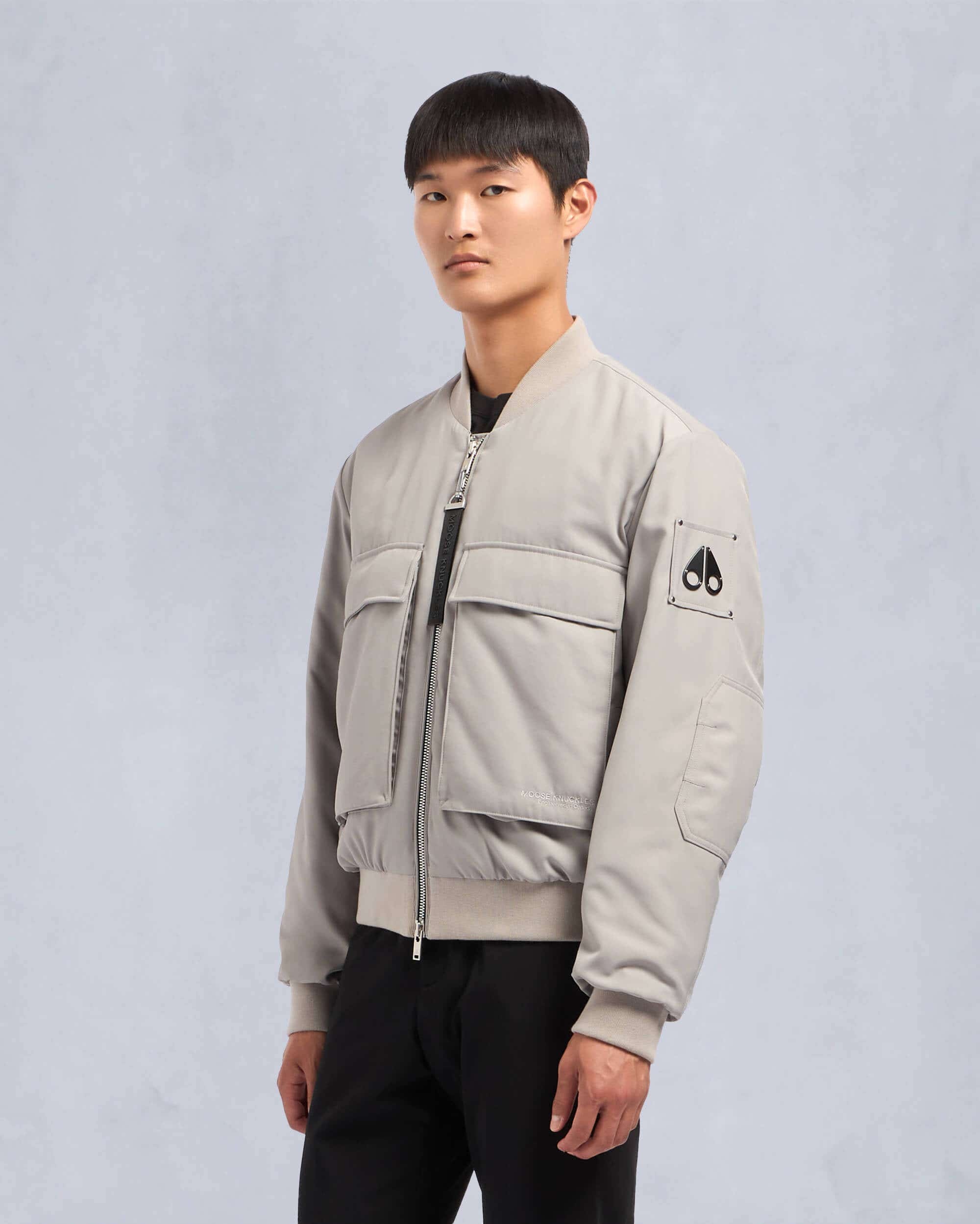 ALDER TWILL BOMBER JACKET - 3