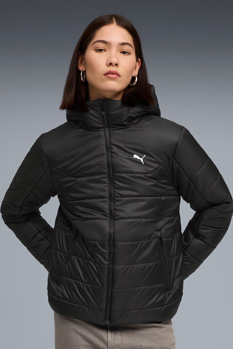 PUMA ESS Hooded Padded Jacket Women outlook