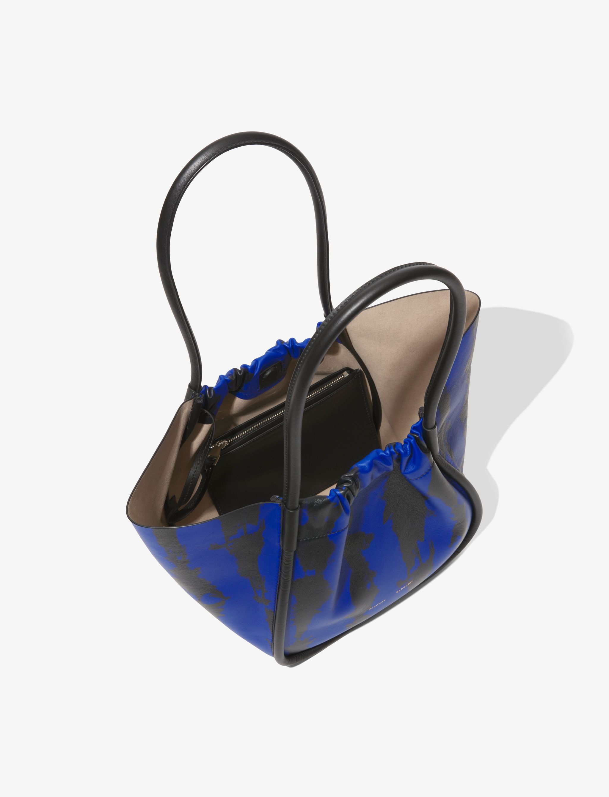 Large Tie Dye Ruched Tote - 5