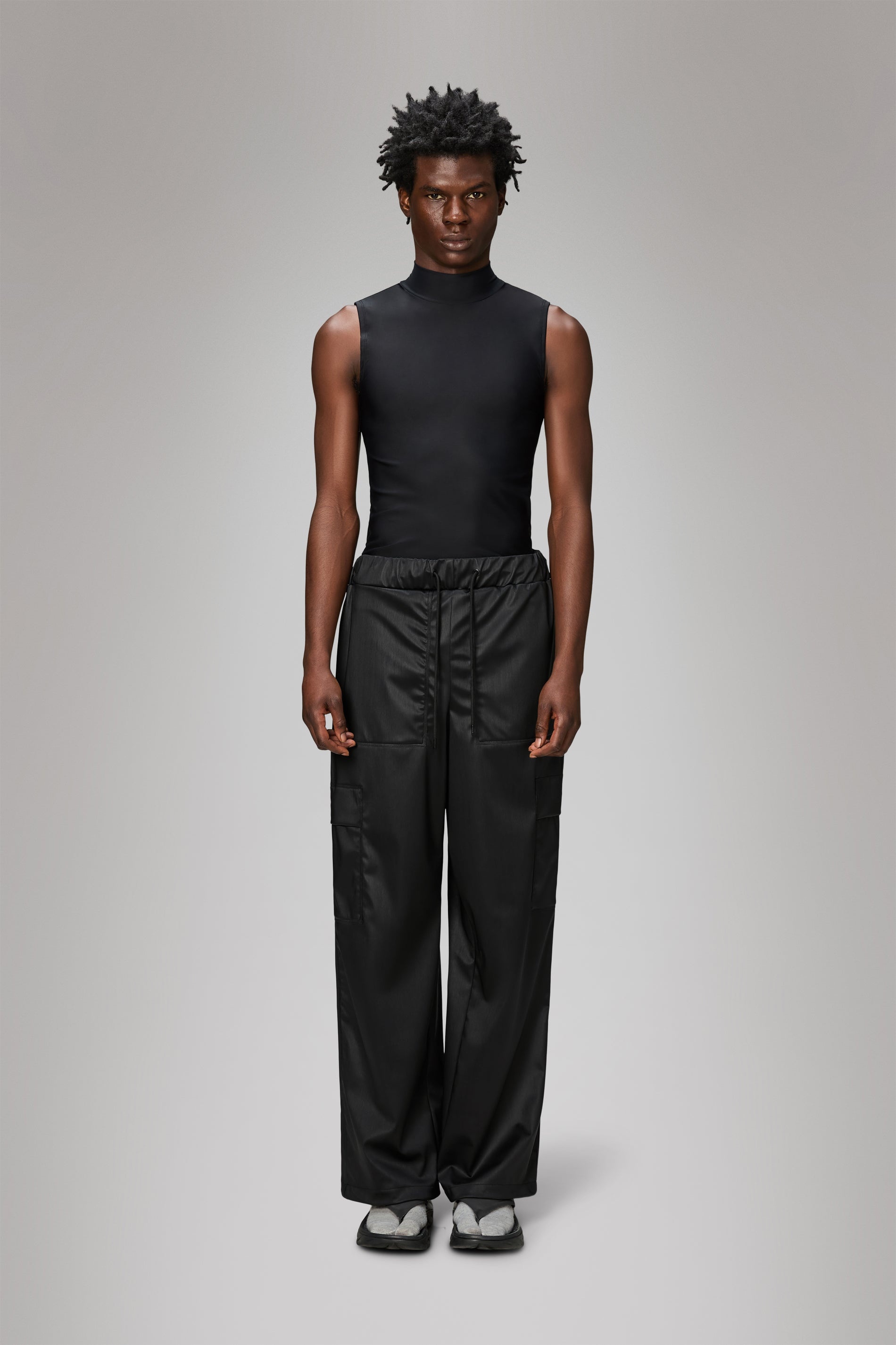 Cargo Rain Pants Wide - 2