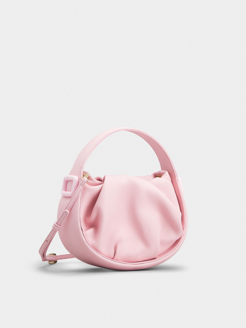 Roger Vivier Hobo Viv' Choc Mini Bag in leather outlook