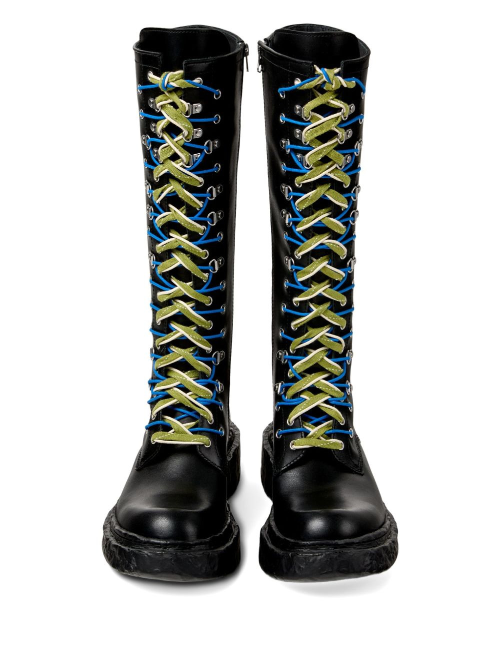 Vamonos lace-up leather boots - 3