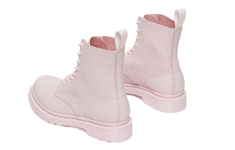 Dr. Martens (WMNS) Dr. Martens 1460 Pascal Mono Lace Up Boots 'Pink' 27215279 outlook
