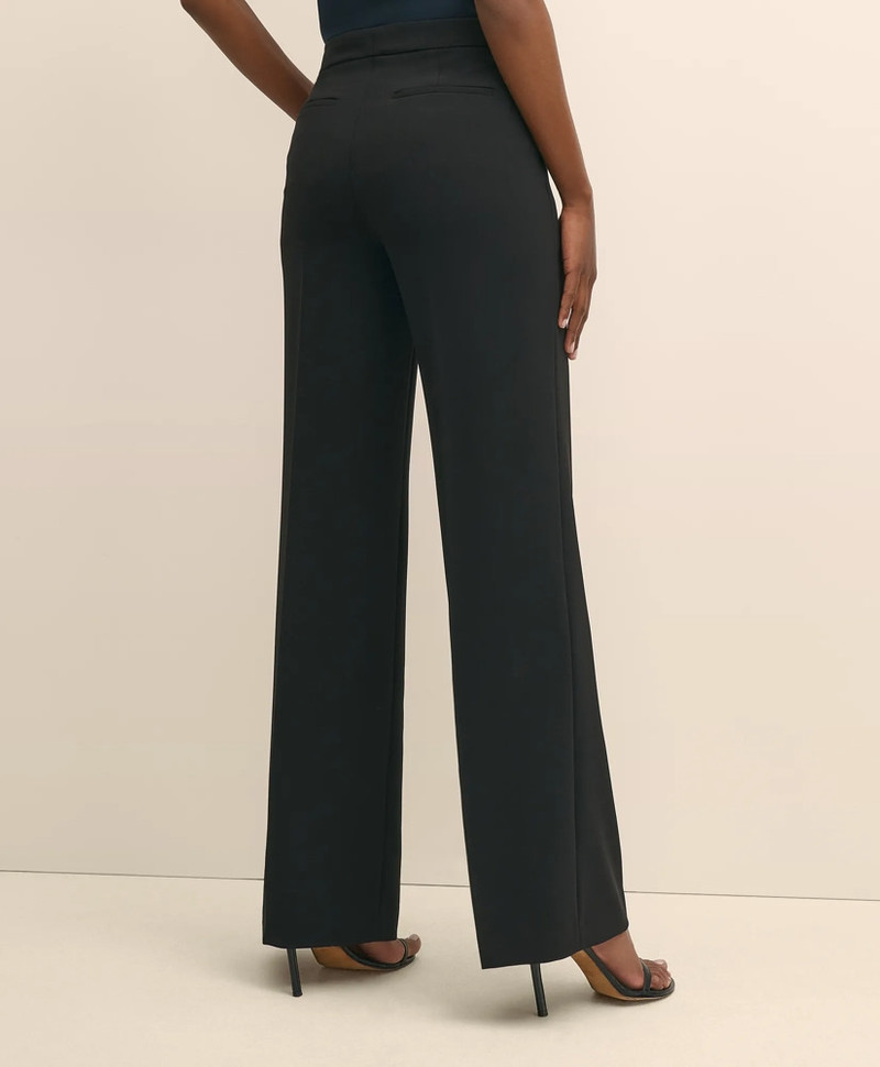 Crepe Wide-Leg Pants 3