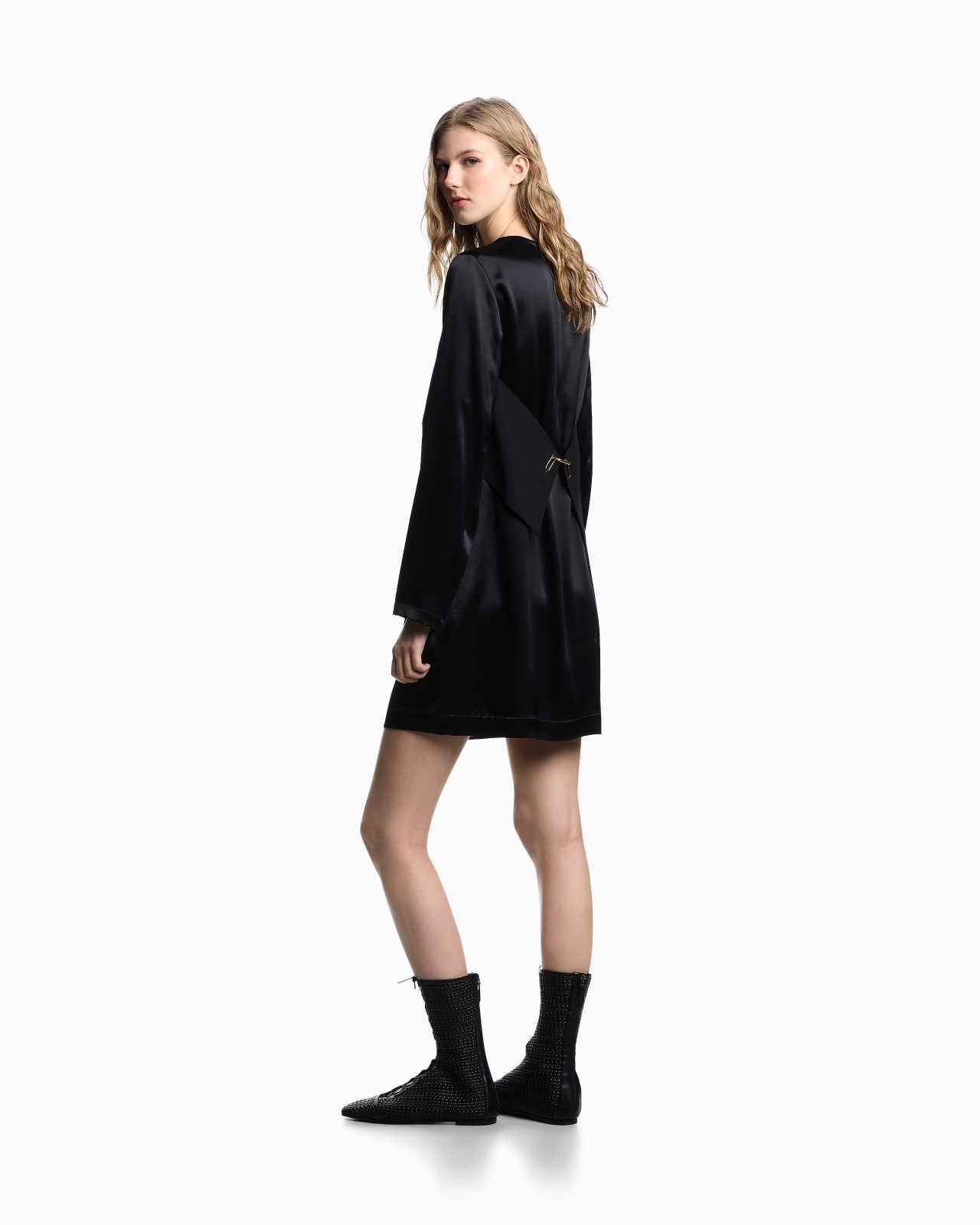DAWN TO DUSK SATIN DRESS - 3