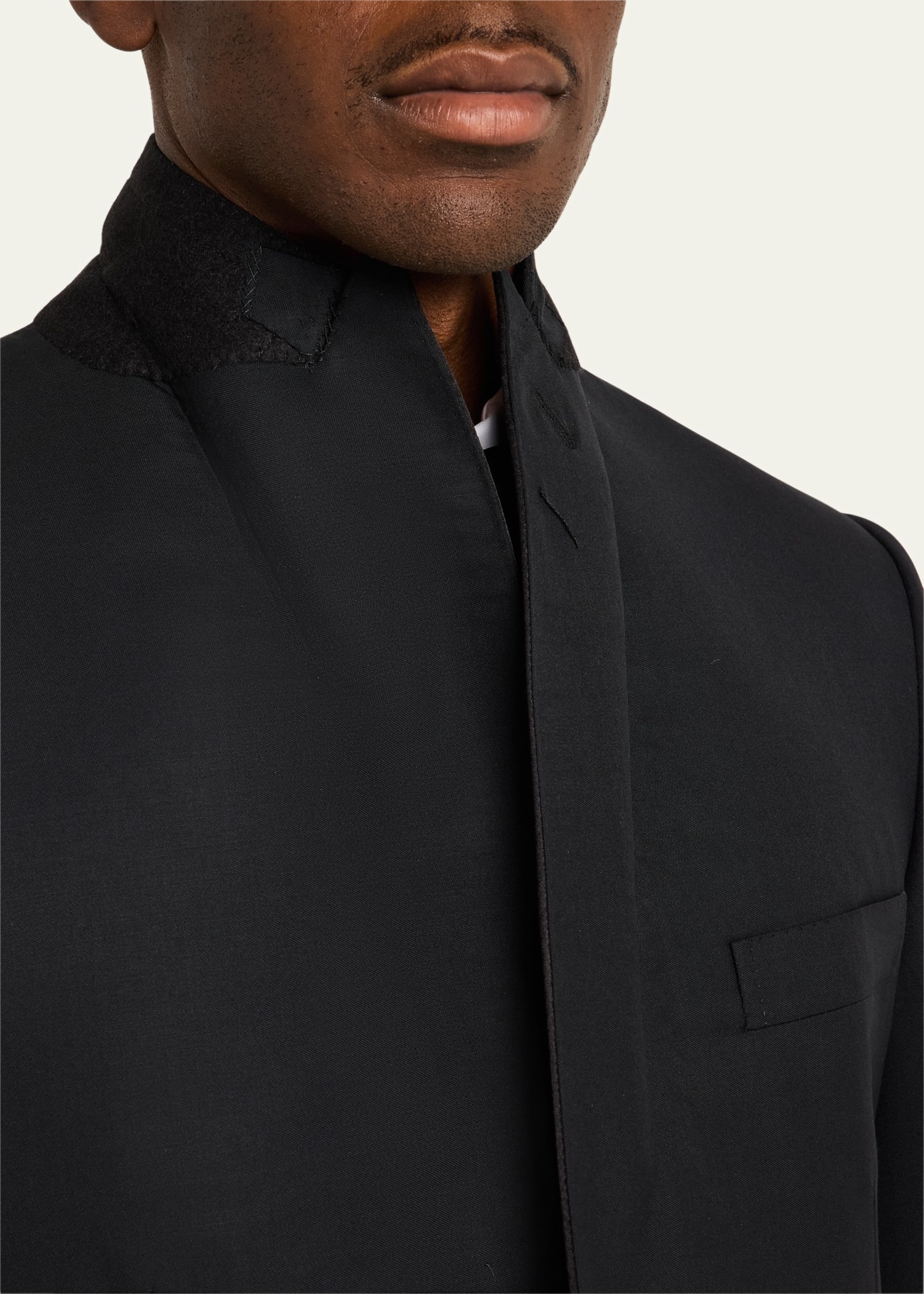 Men's Solid Wool Tuxedo - 8