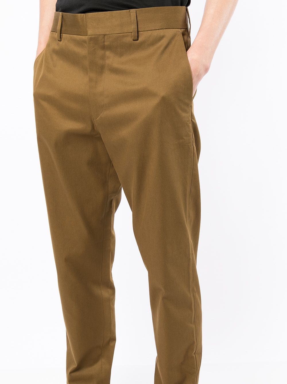 concealed-front fastening trousers - 5