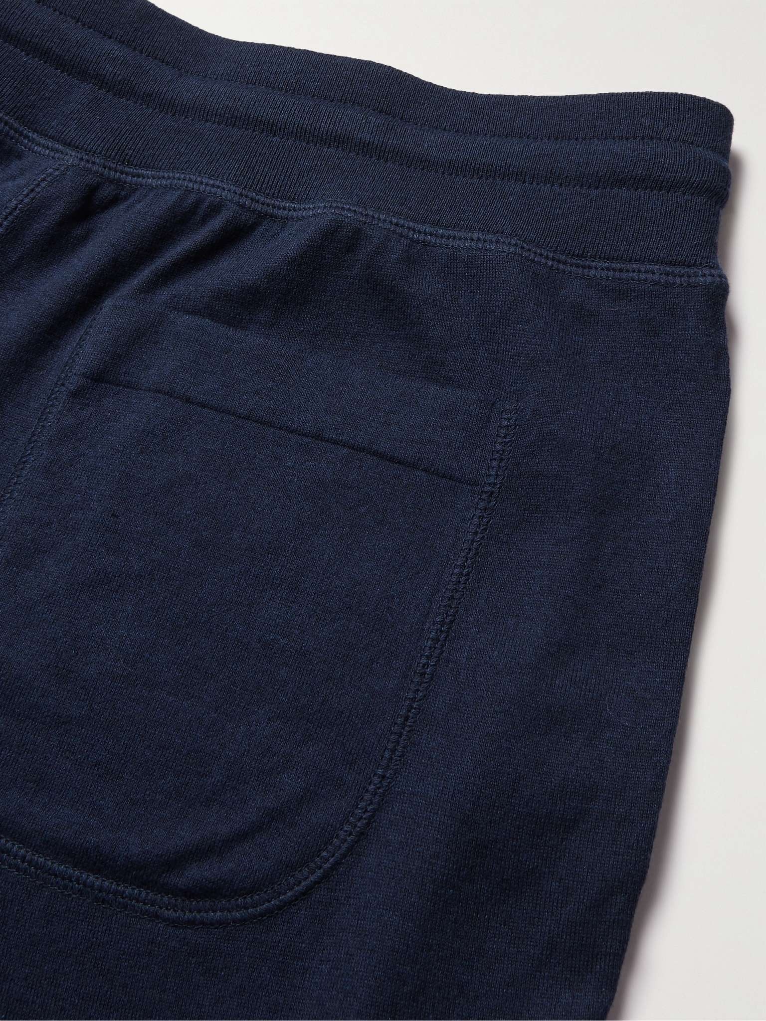 Slim-Fit Tapered Cotton, Silk and Cashmere-Blend Sweatpants - 5