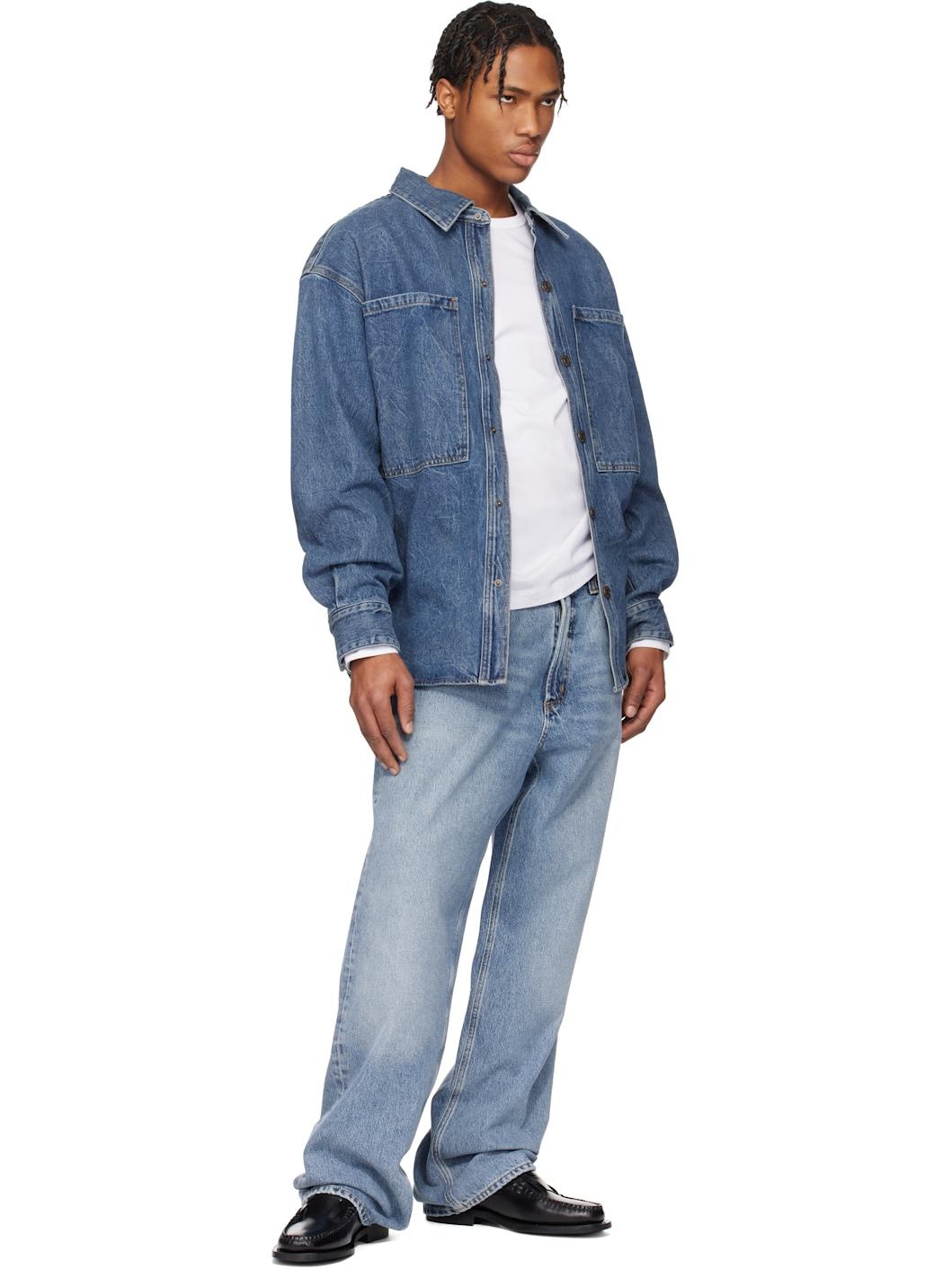 Blue Atticus Denim Jacket - 5