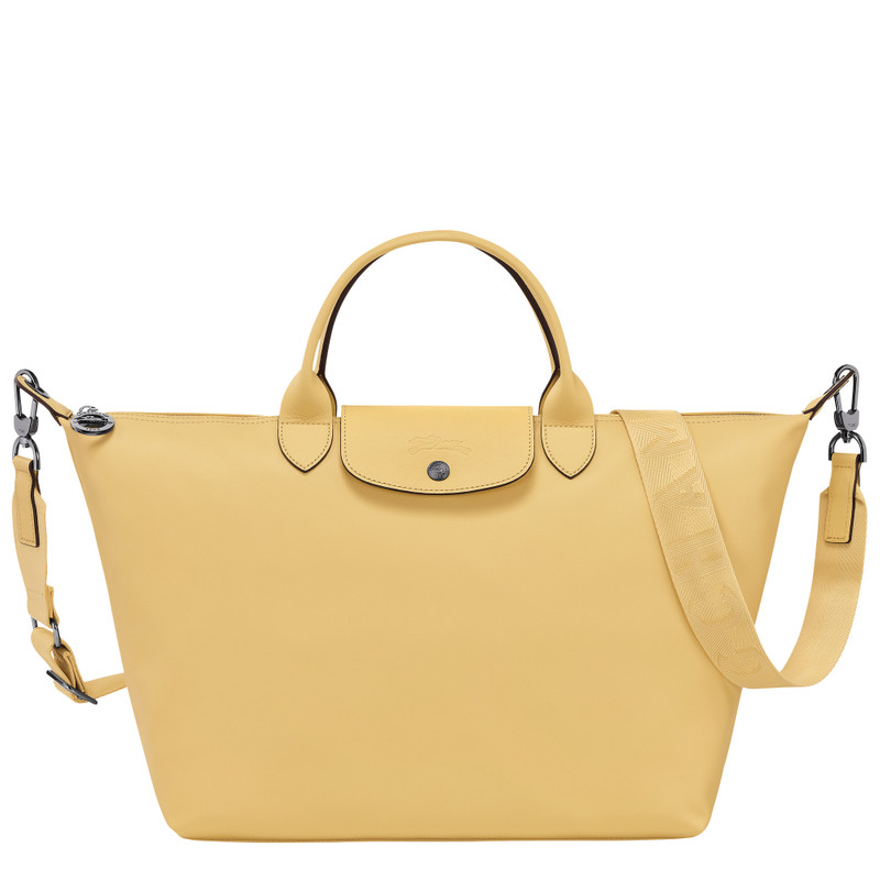 Le Pliage Xtra L Handbag Wheat - Leather 1