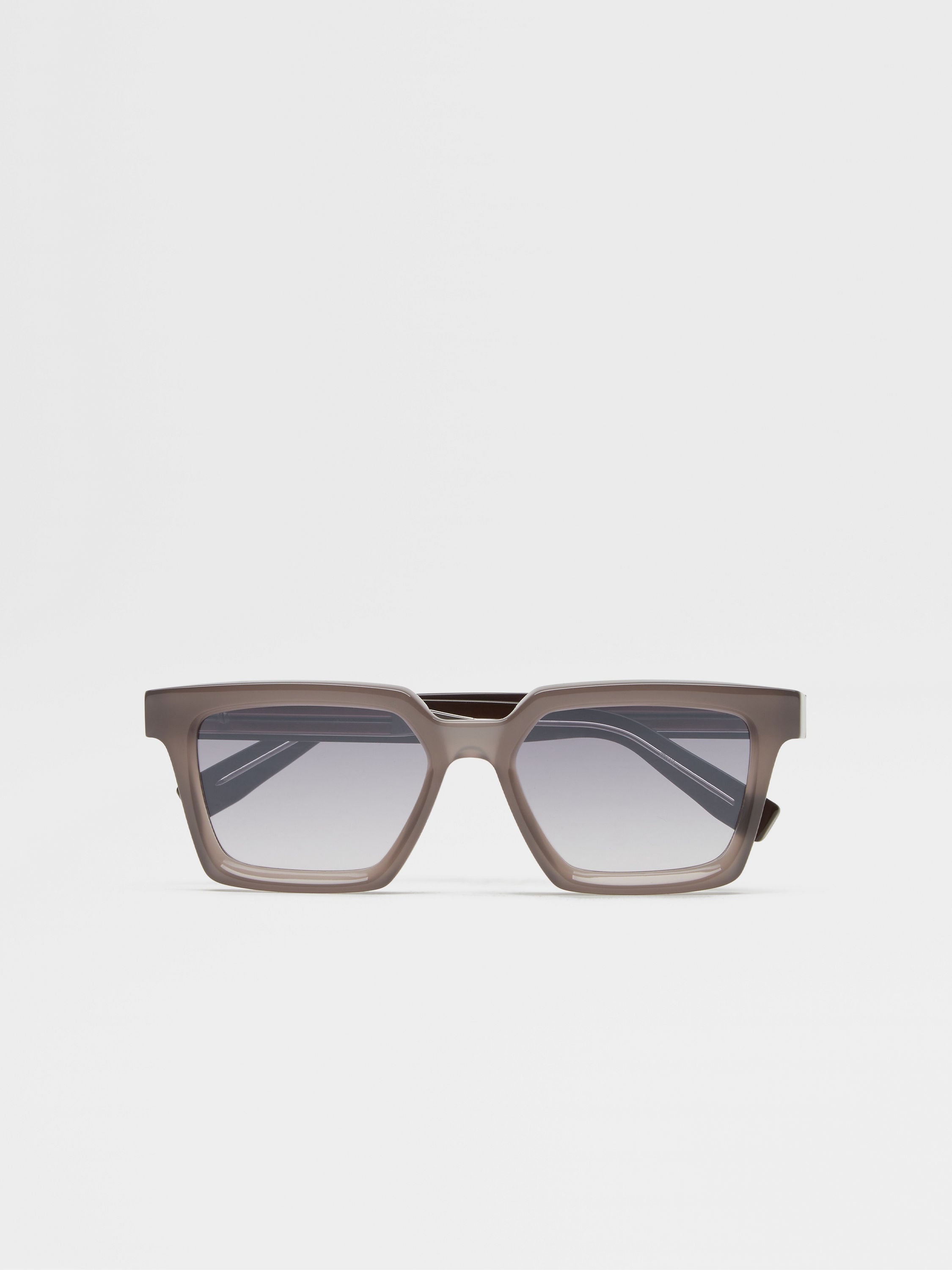 MILKY GREY ACETATE SUNGLASSES - 1