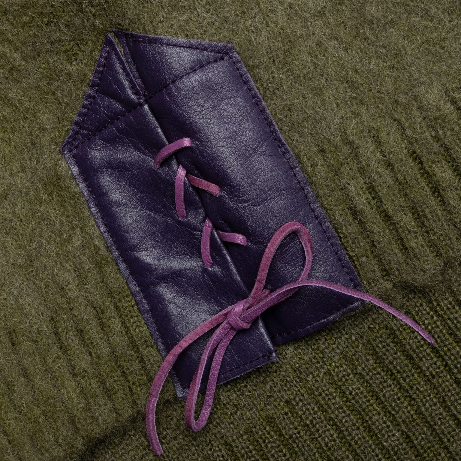 EP MOHAIR CARDIGAN - OLIVE - 3