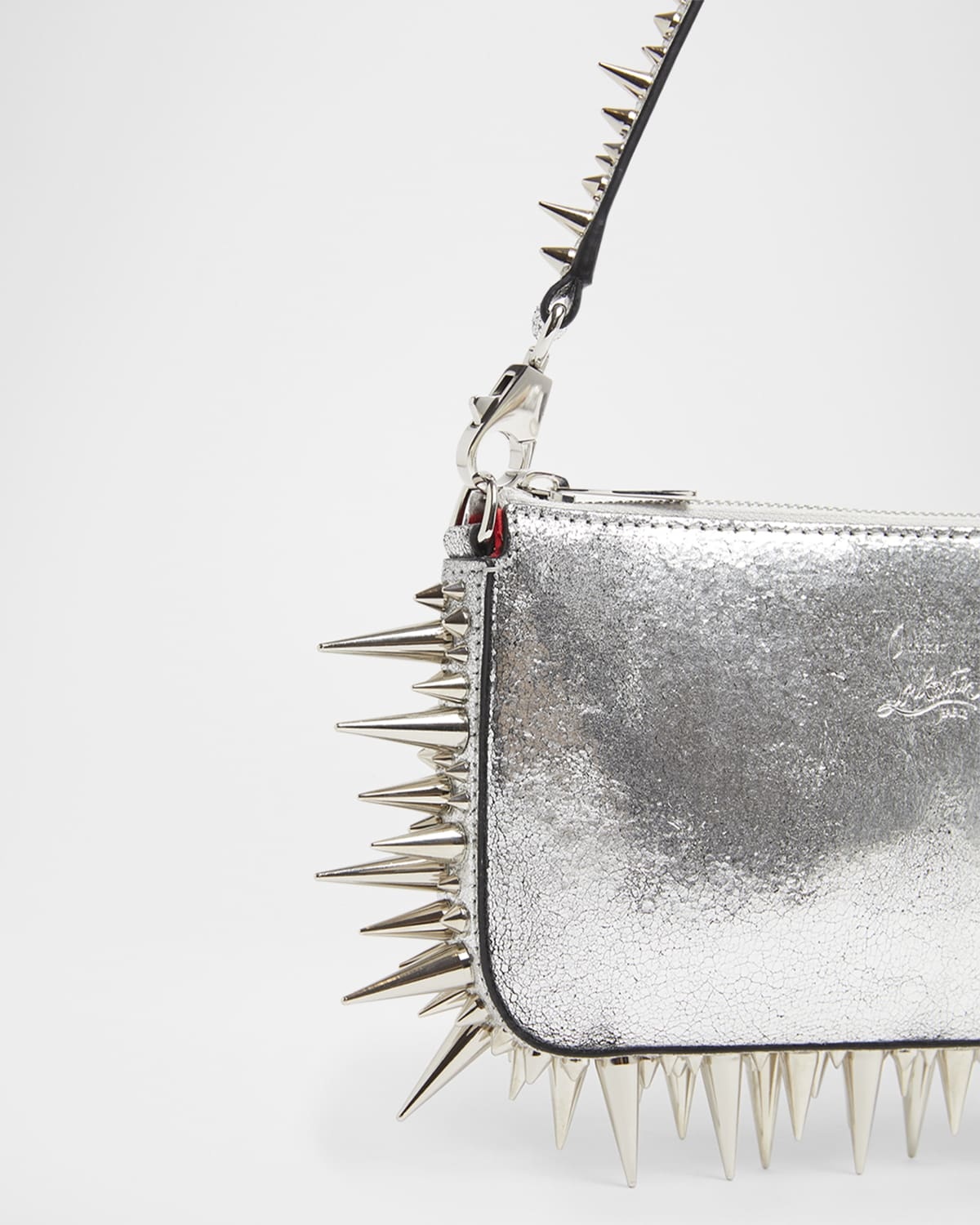 Loubila Mini Spike Metallic Shoulder Bag - 4