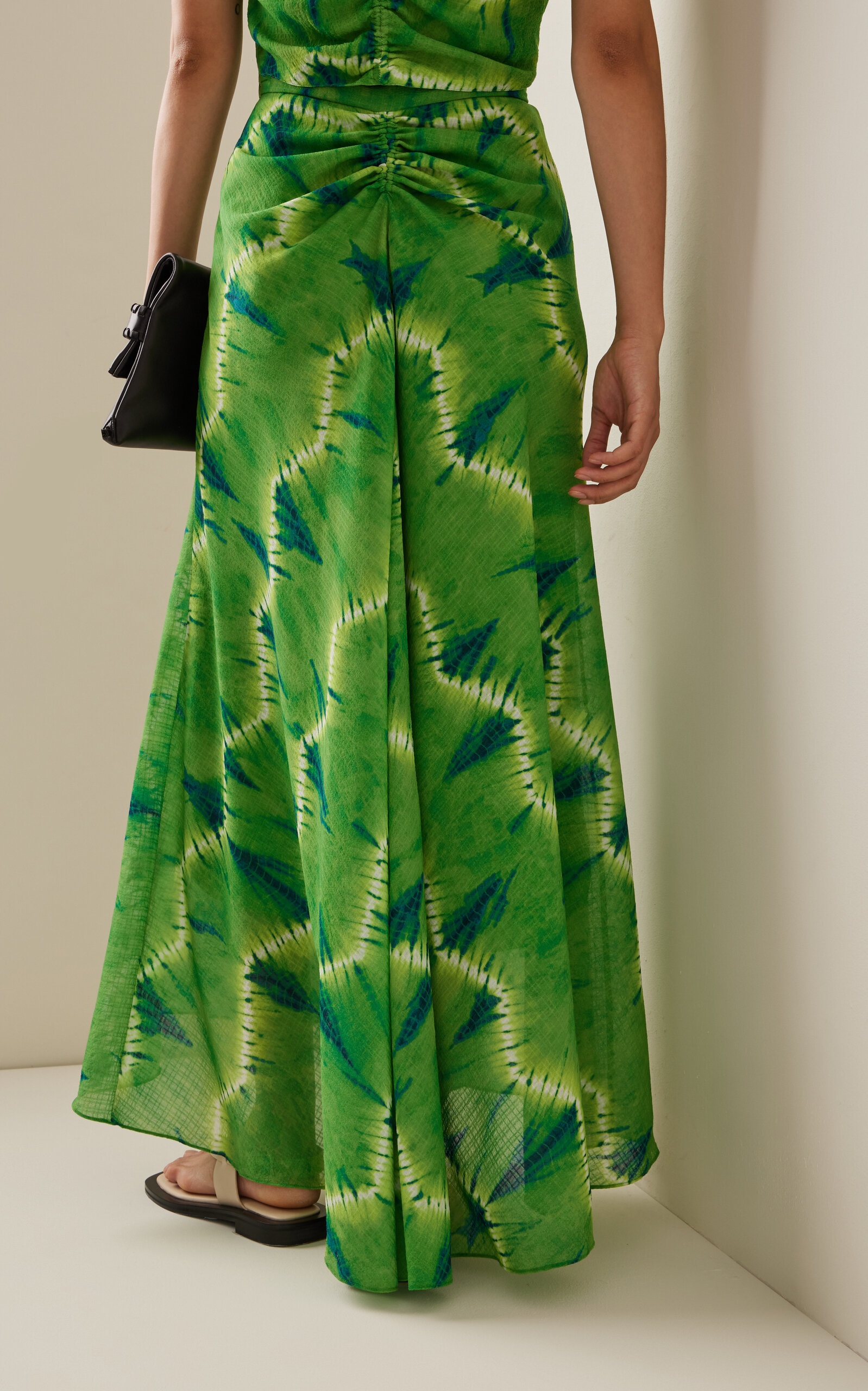 Exclusive Thalissa Maxi Skirt green - 4