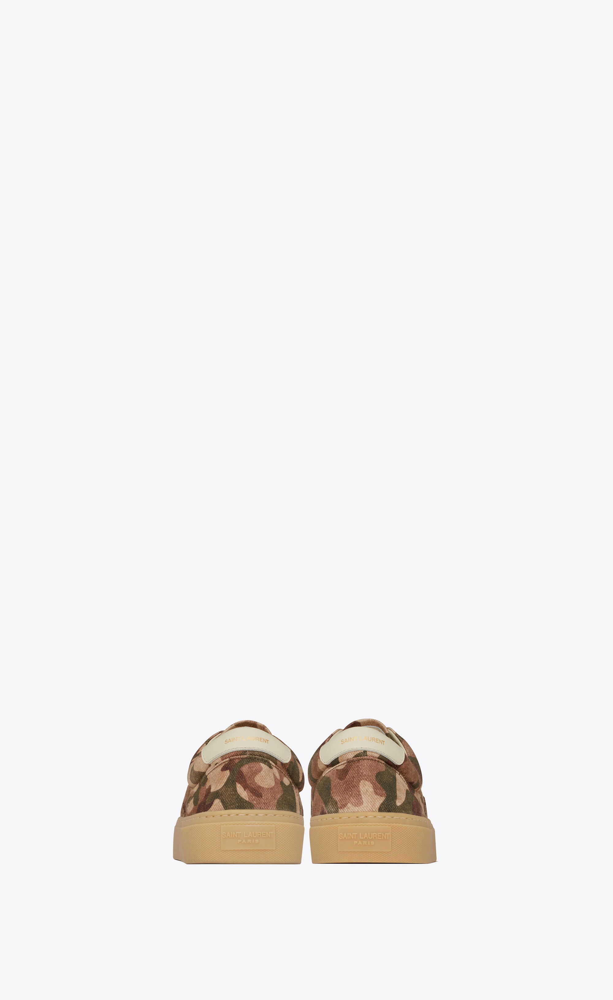 venice sneakers in camouflage-print canvas - 3
