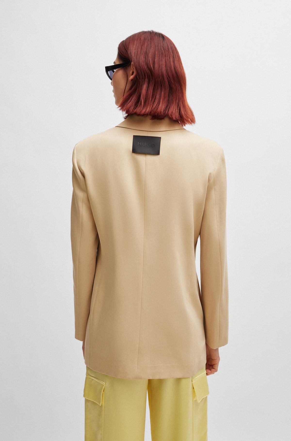 REGULAR-FIT JACKET WITH DOUBLE-BREASTED CLOSURE - 4