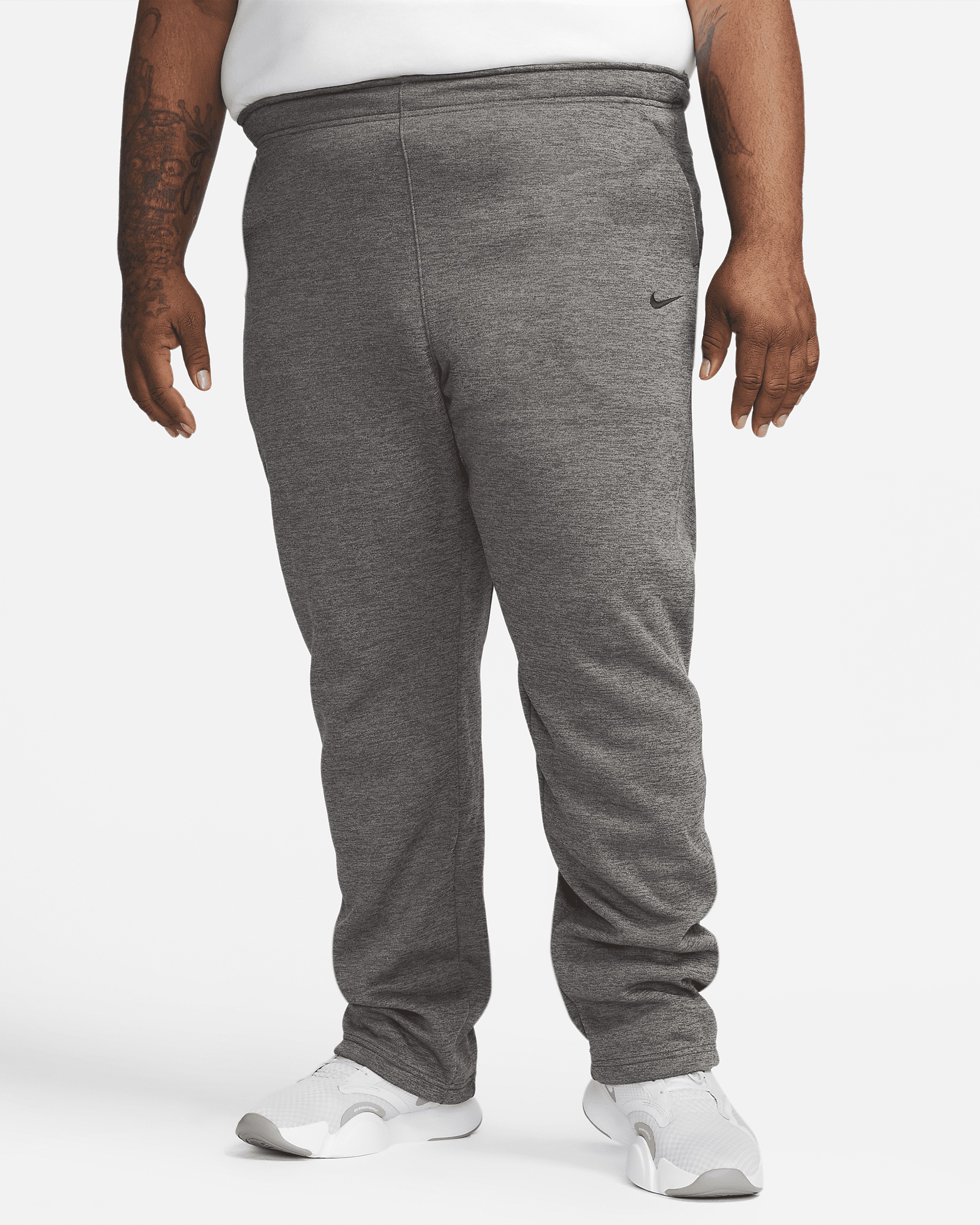 Nike Therma Men's Therma-FIT Open Hem Fitness Pants - 7