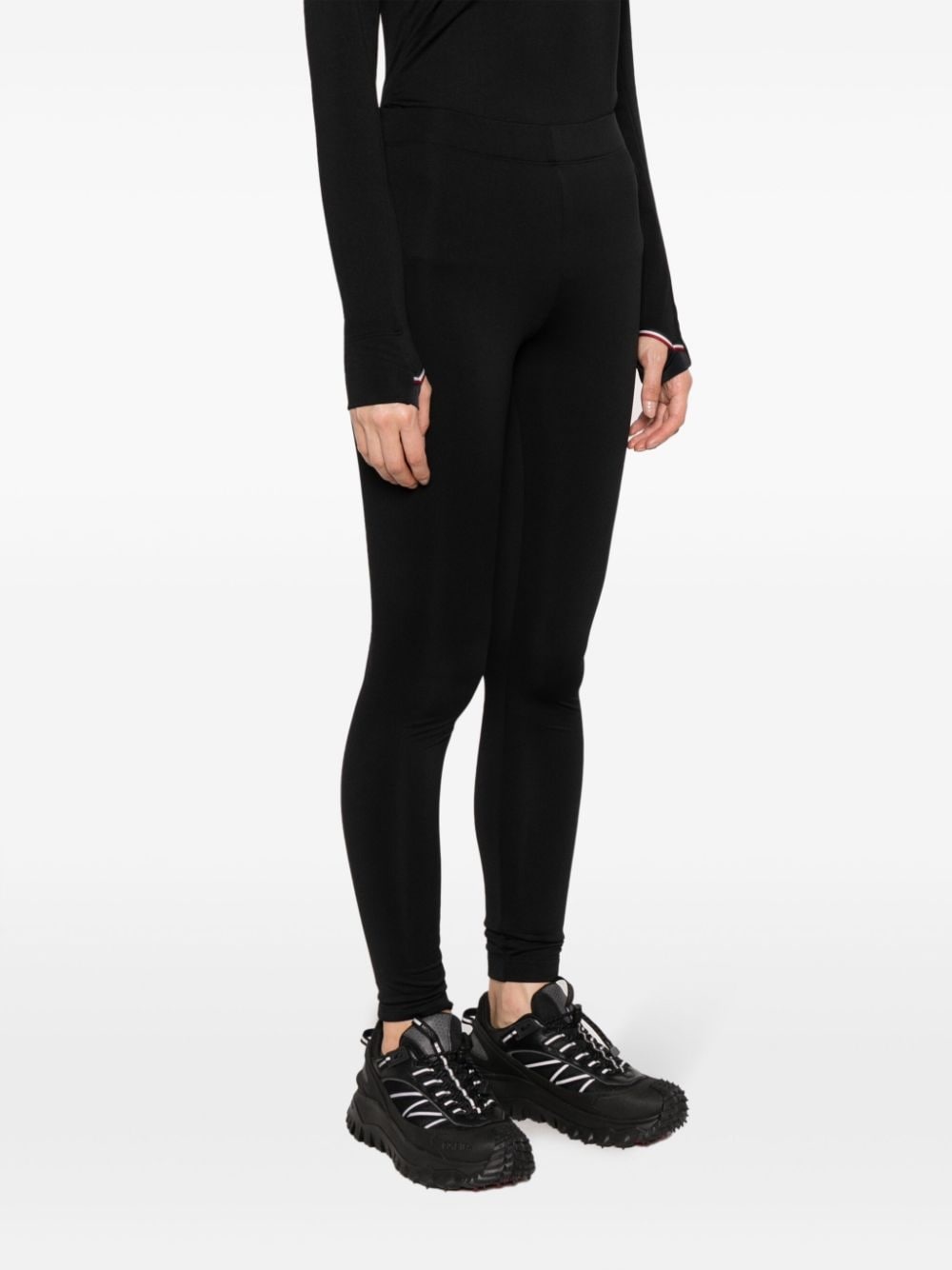 high-waisted stretch-jersey leggings - 3