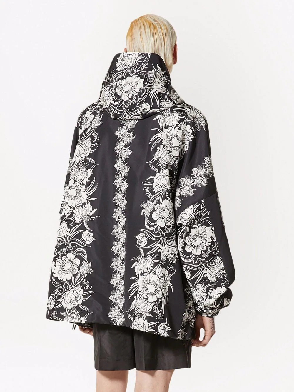 graphic-print hooded jacket - 4