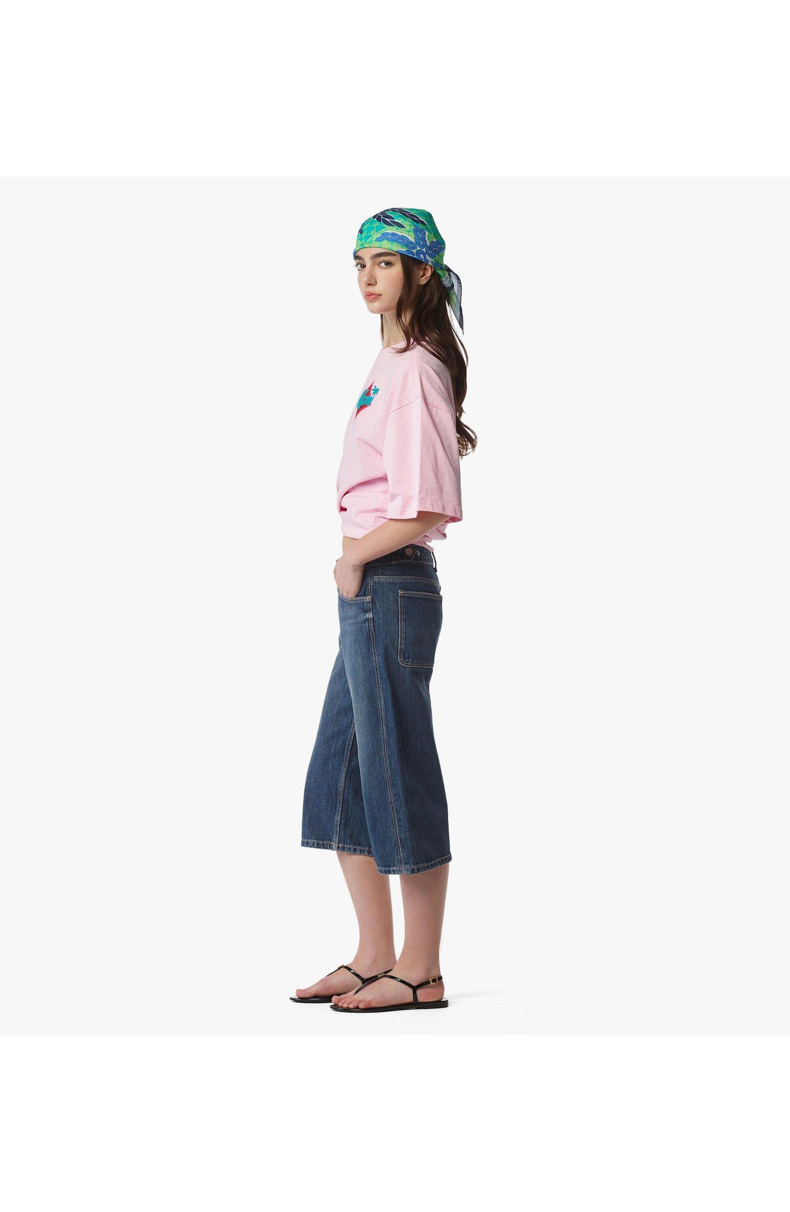MCM X SNIPES Logo T-Shirt in Pink at Nordstrom - 4
