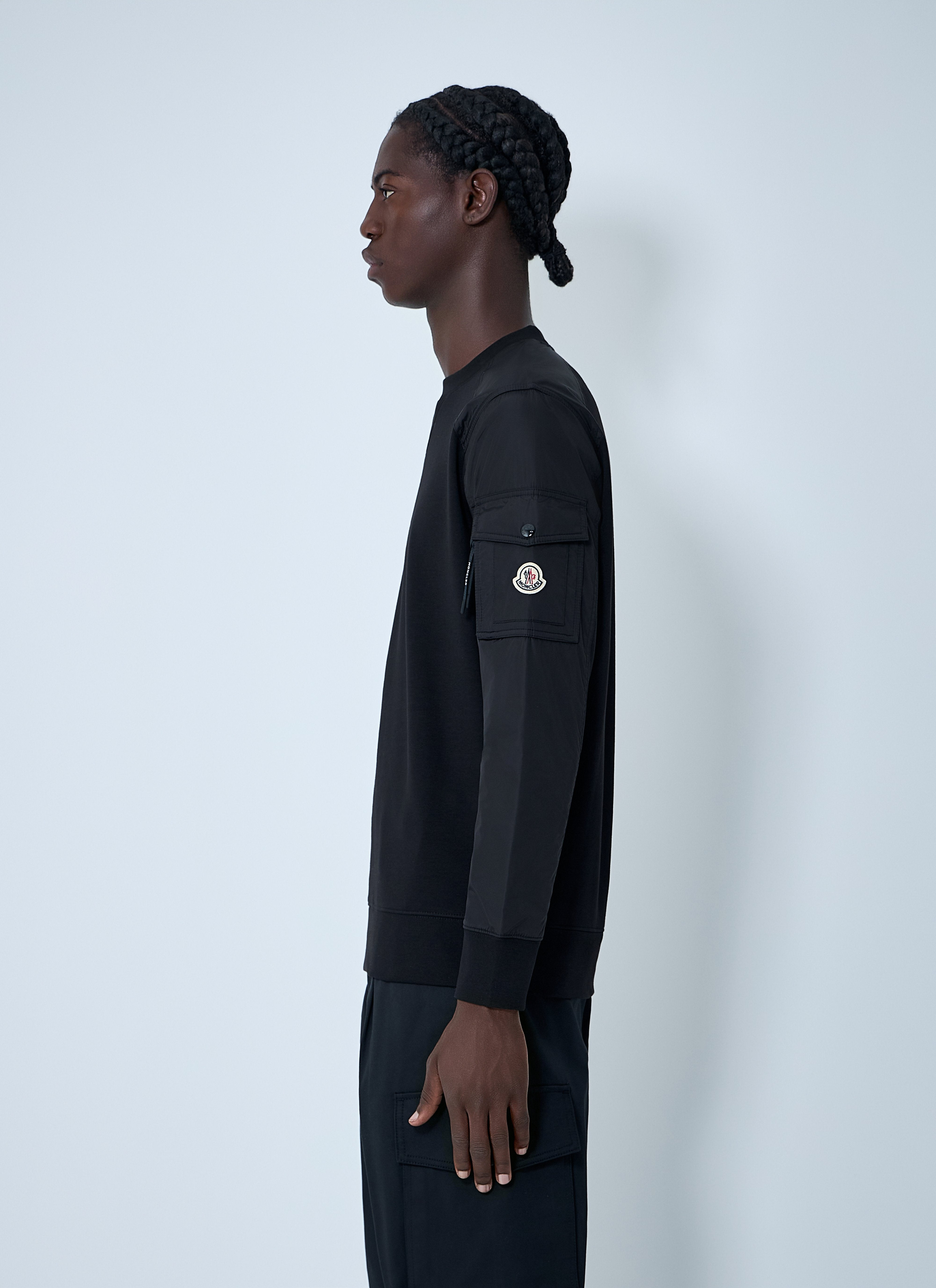 Moncler Men Logo Motif Sweatshirt - 3