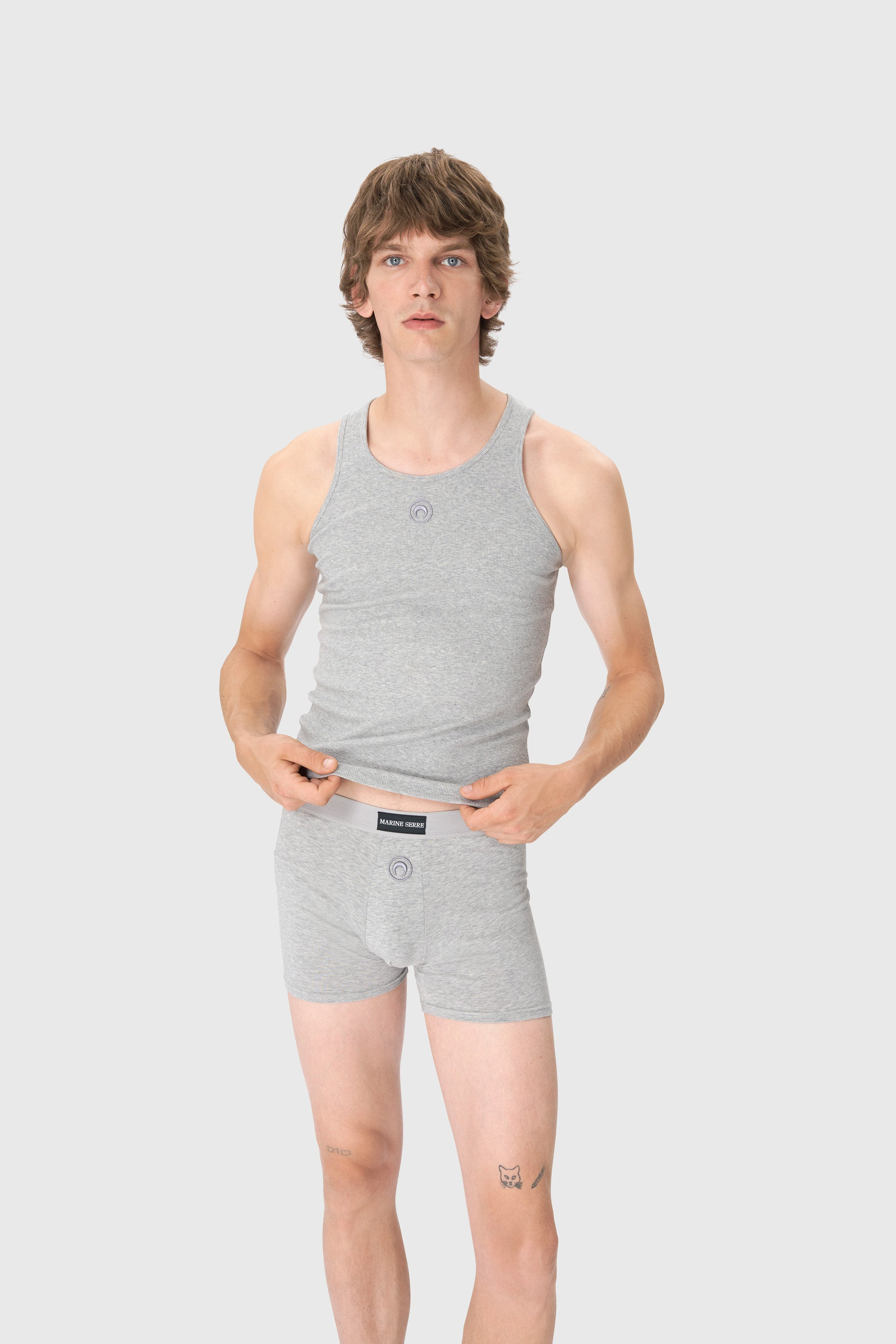 Moon Logo Stretched Jersey Boxer Short - 3