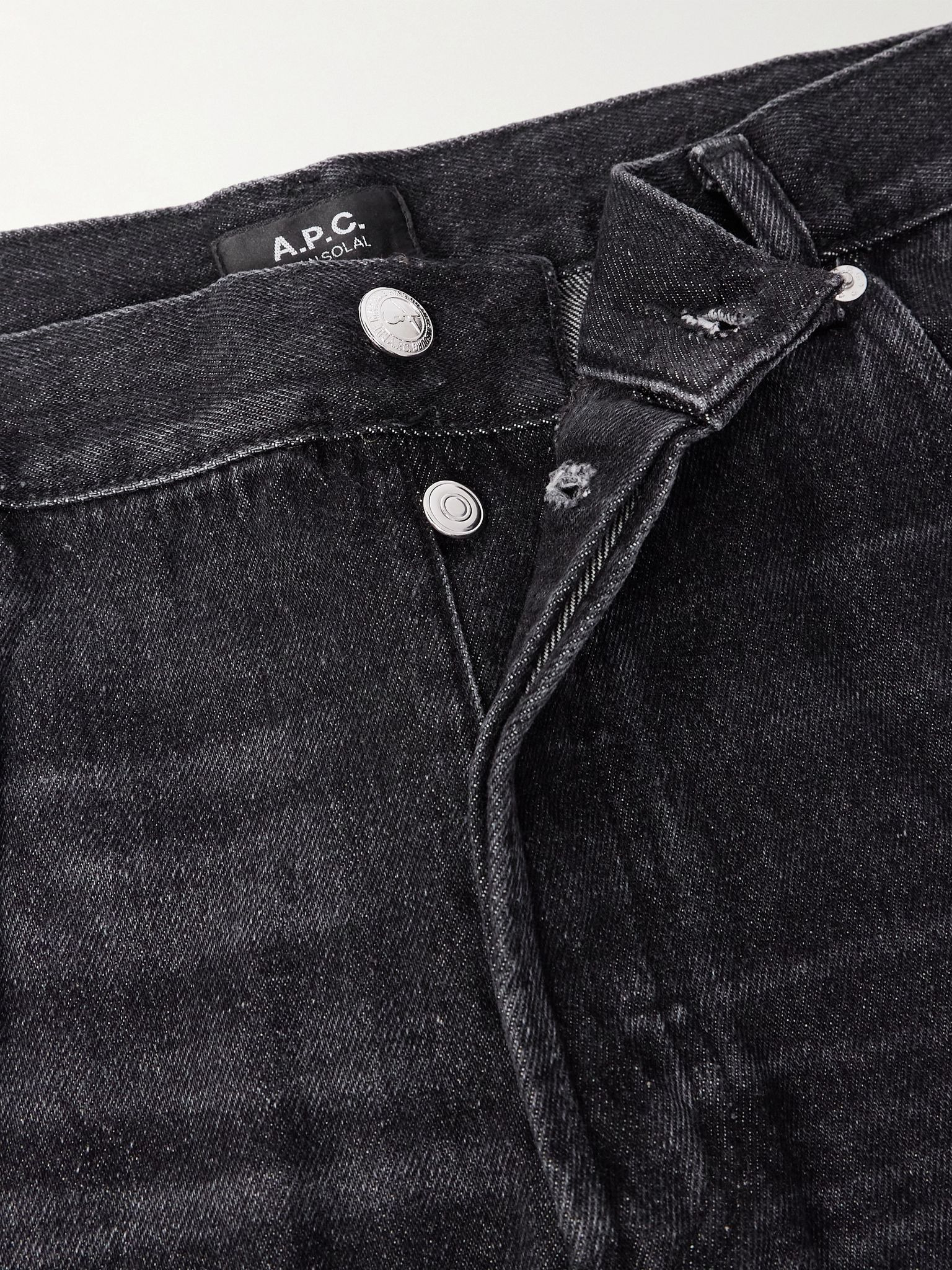 Solal Straight-Leg Jeans Black - 6