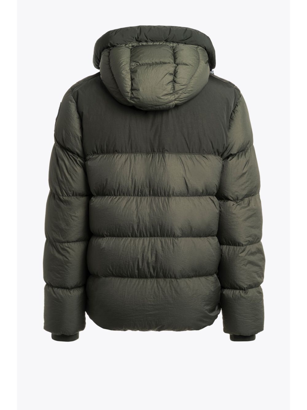 logo-patch hooded jacket - 3