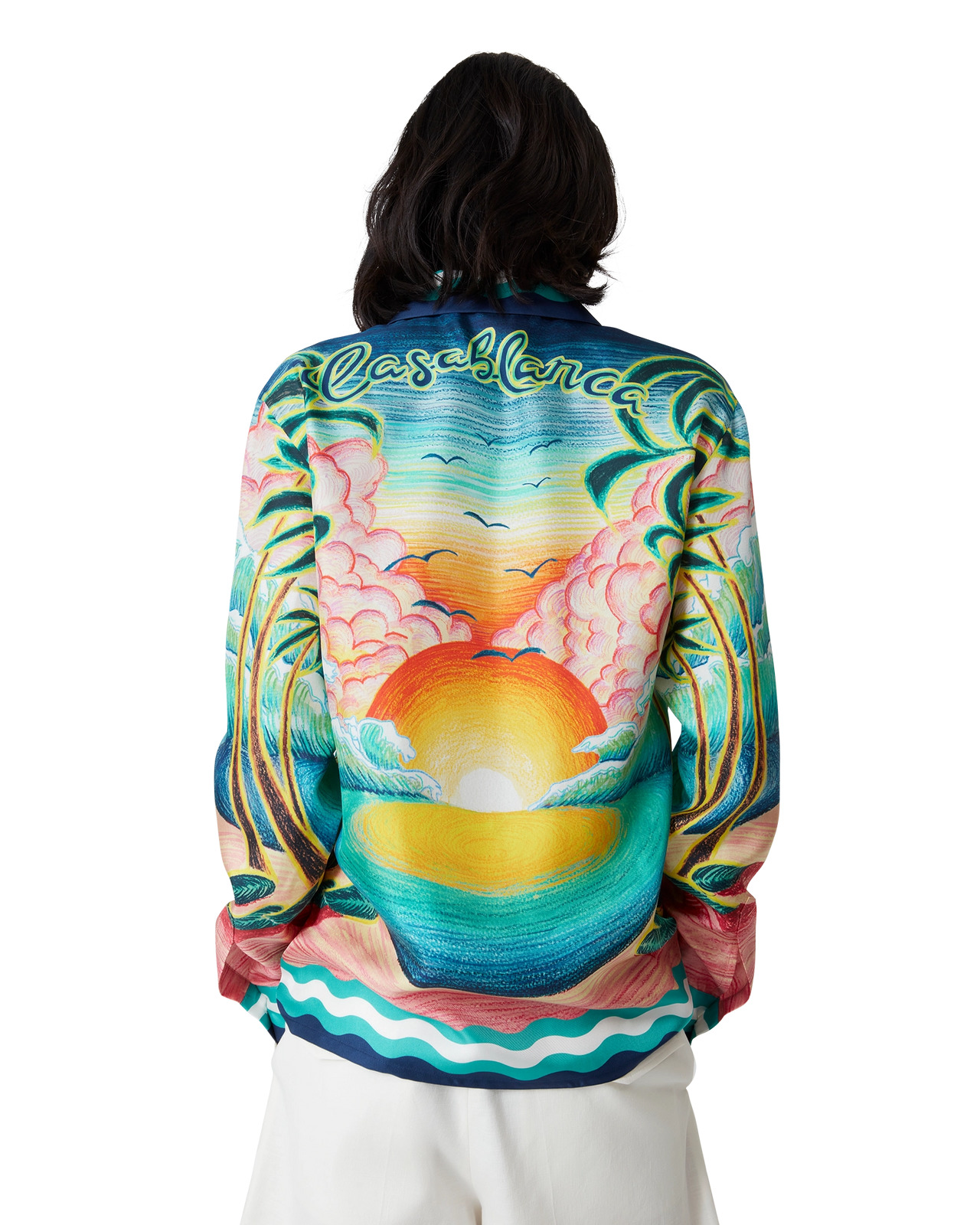 Danse De La Mer Silk Shirt | Casablanca Paris - 5