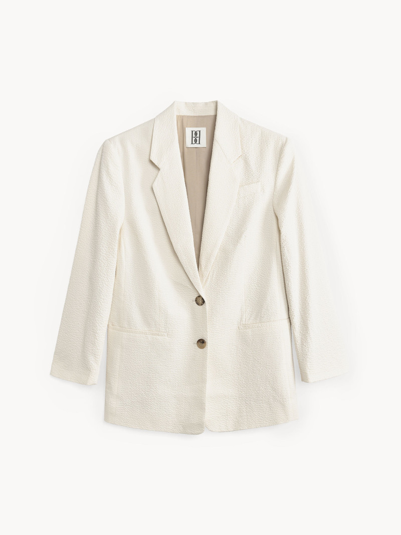 BY MALENE BIRGER Ophie single-breasted blazer outlook