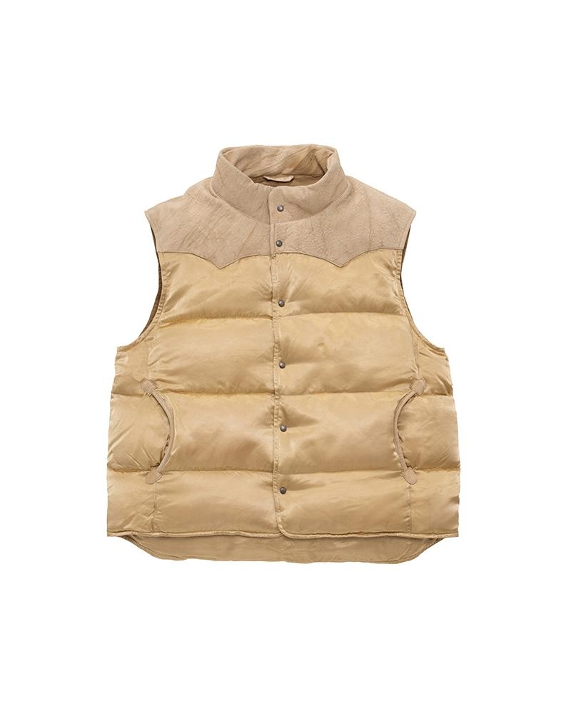COLTER DOWN VEST GOLD - 1