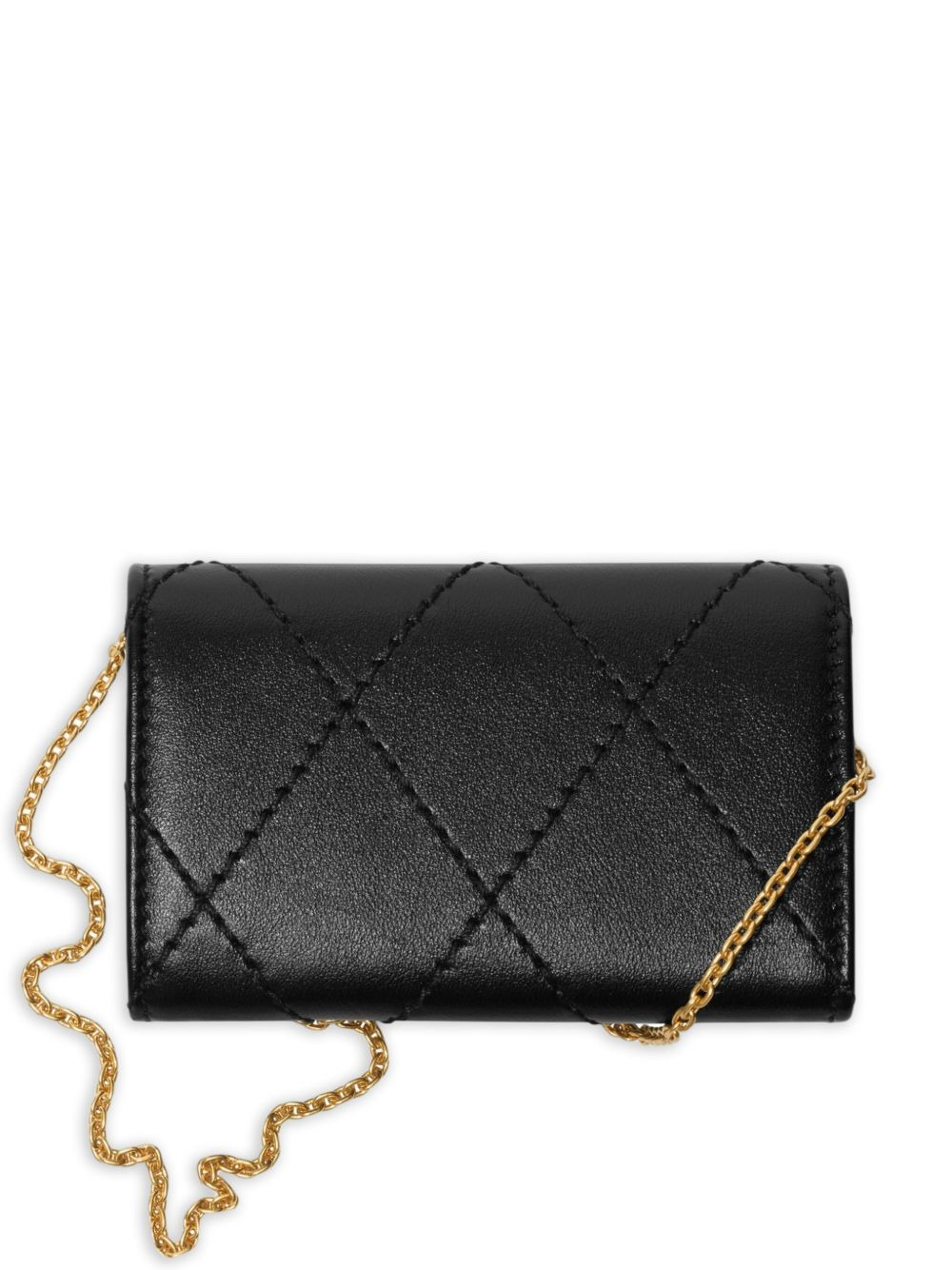 quilted chain card holder - 2