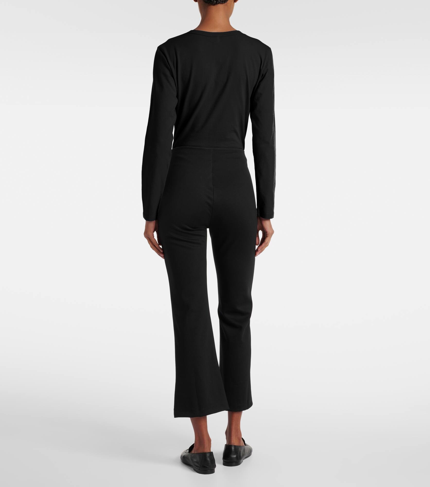 Cropped flared pants - 3