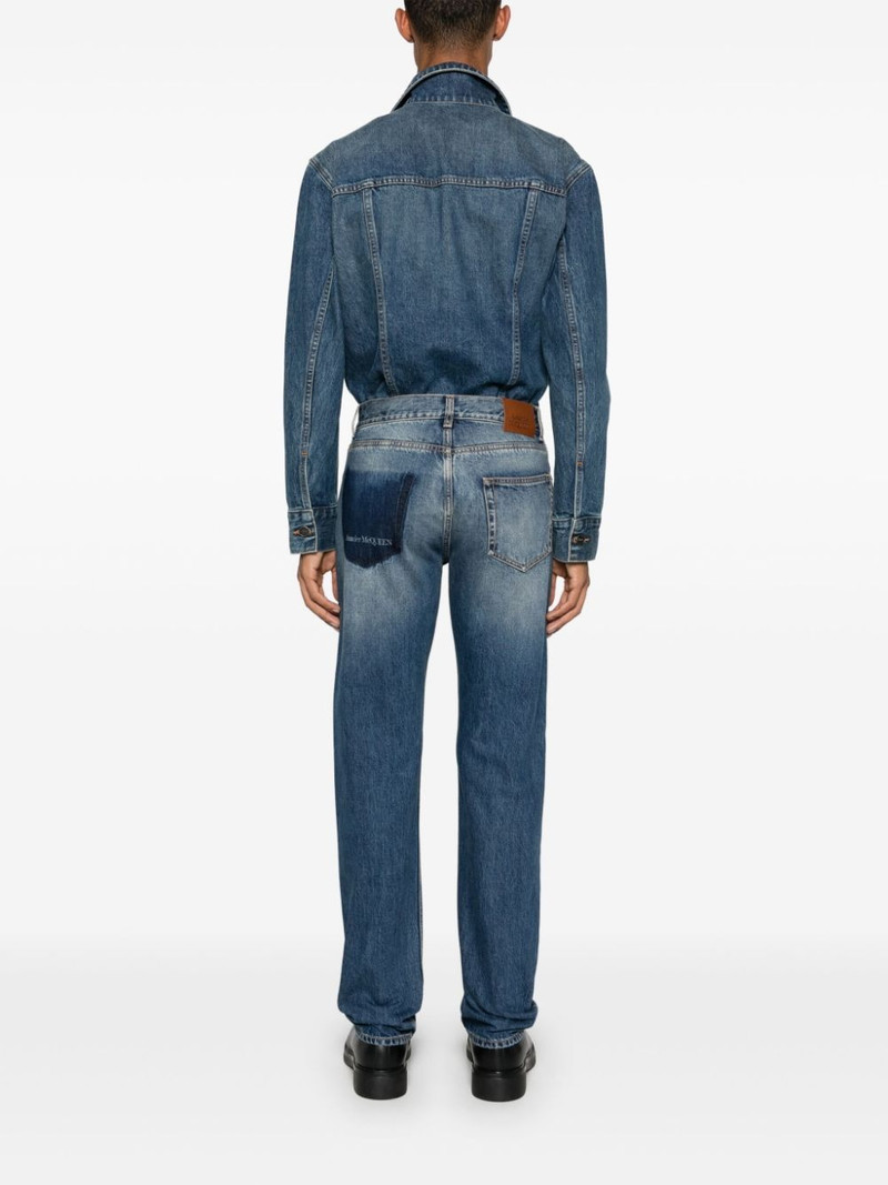 Alexander McQueen LOGO-PRINT  JEANS outlook