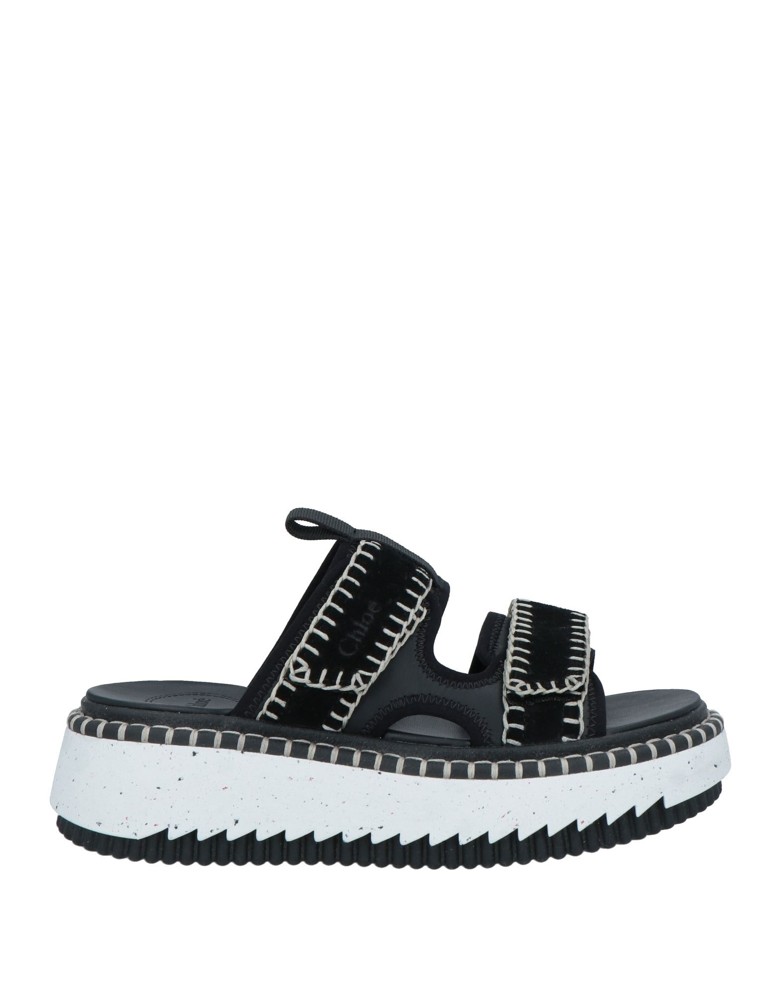 Black Women's Sandals - 1