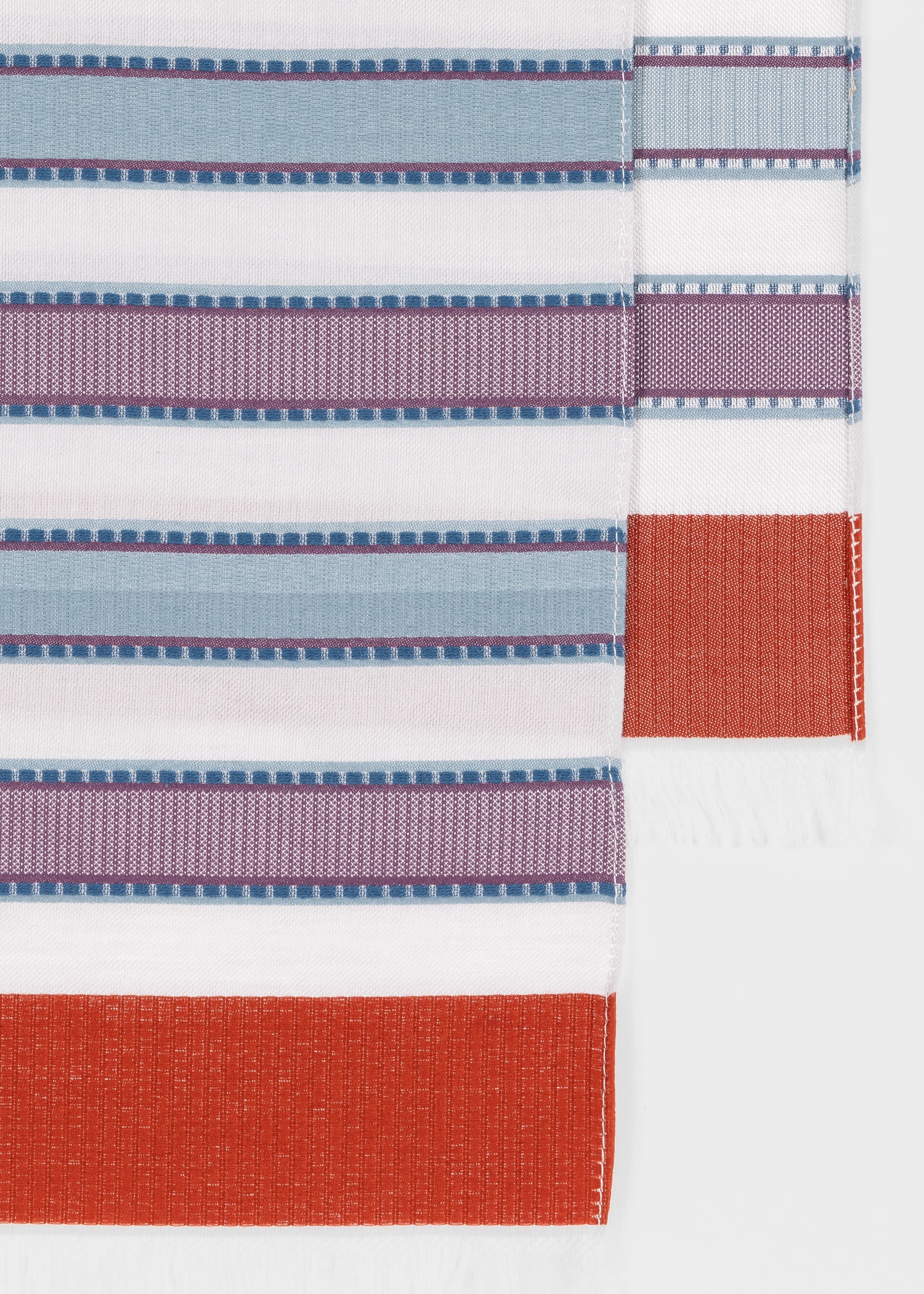 Stripe Silk Blend Scarf - 2